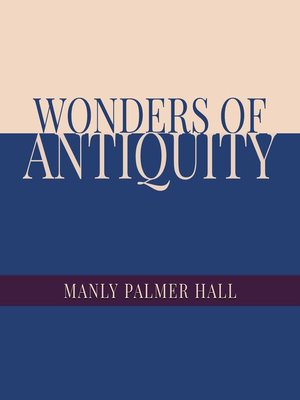 cover image of Wonders of Antiquity